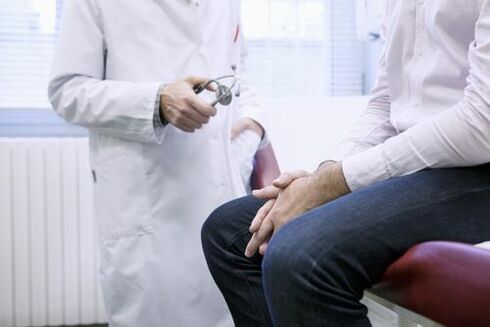 konzultace s odborníkem na prostatitidu